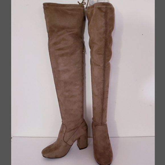 Tan Suede Thigh High - NWOT - Picture 15 of 15